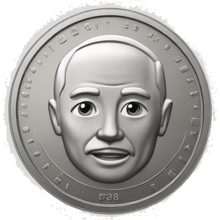 Russian ruble coin emoji