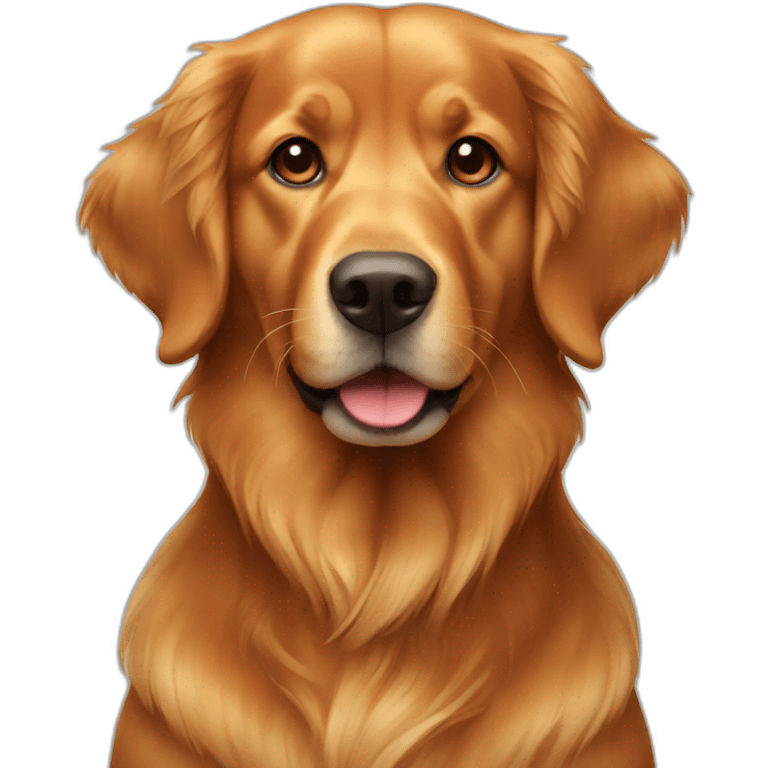 red-golden-retriever emoji