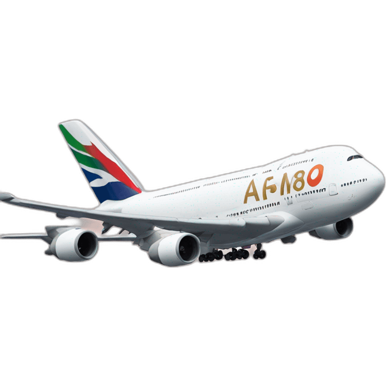 an A380 emoji