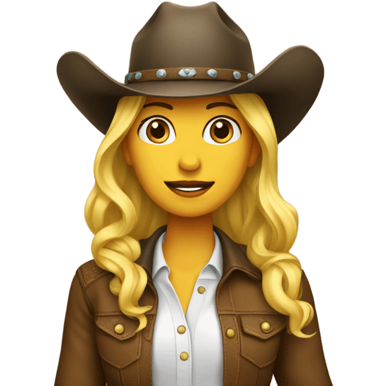 Cowgirl  emoji