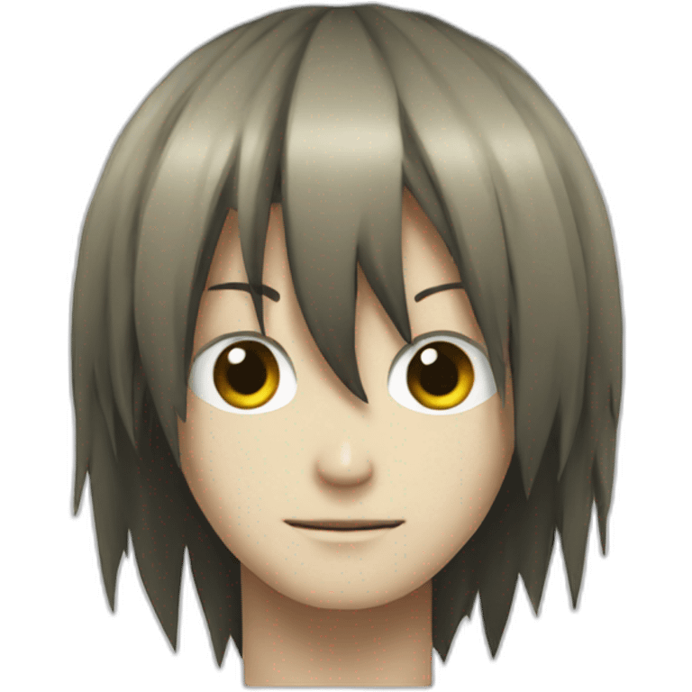 L from Death Note emoji