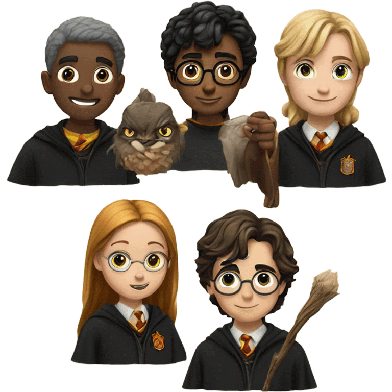 harry potter and friends emoji