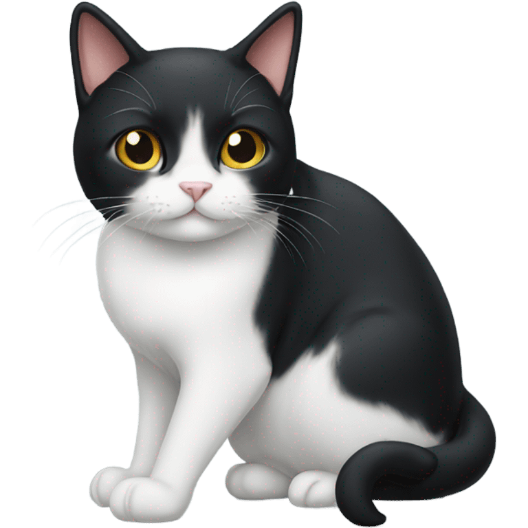 tuxedo cat emoji