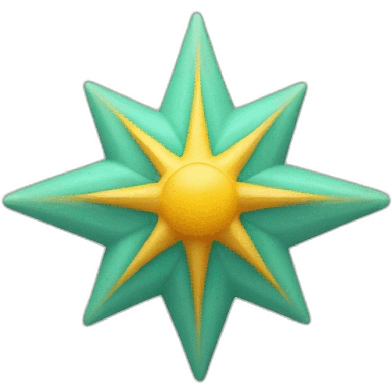 eight pointed star, #36242c emoji