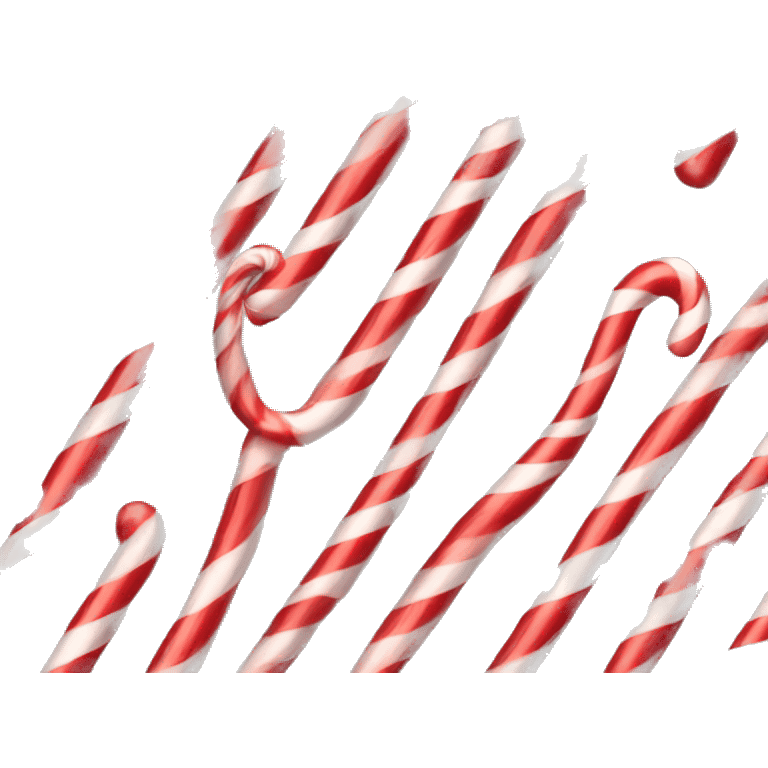 Candy cane emoji