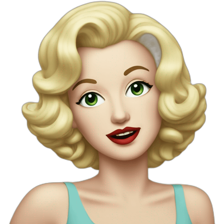 marilin monroe emoji