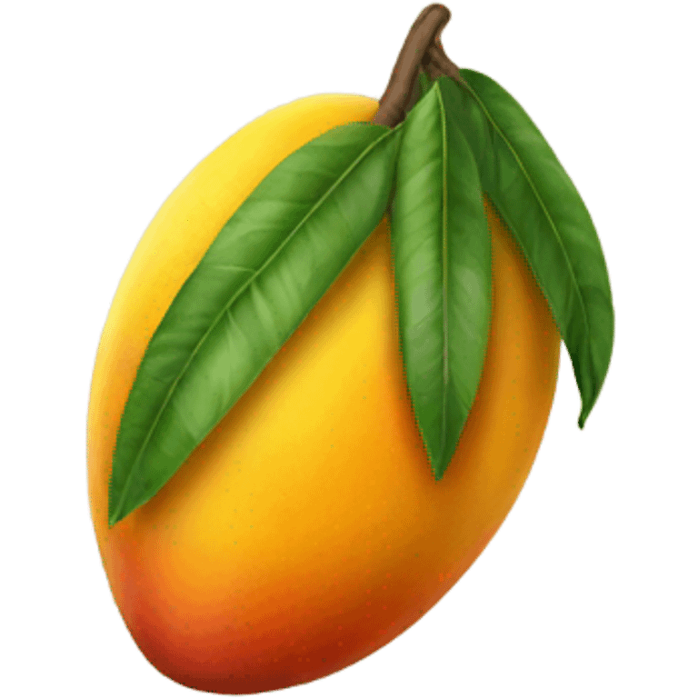 Realistic Mango emoji