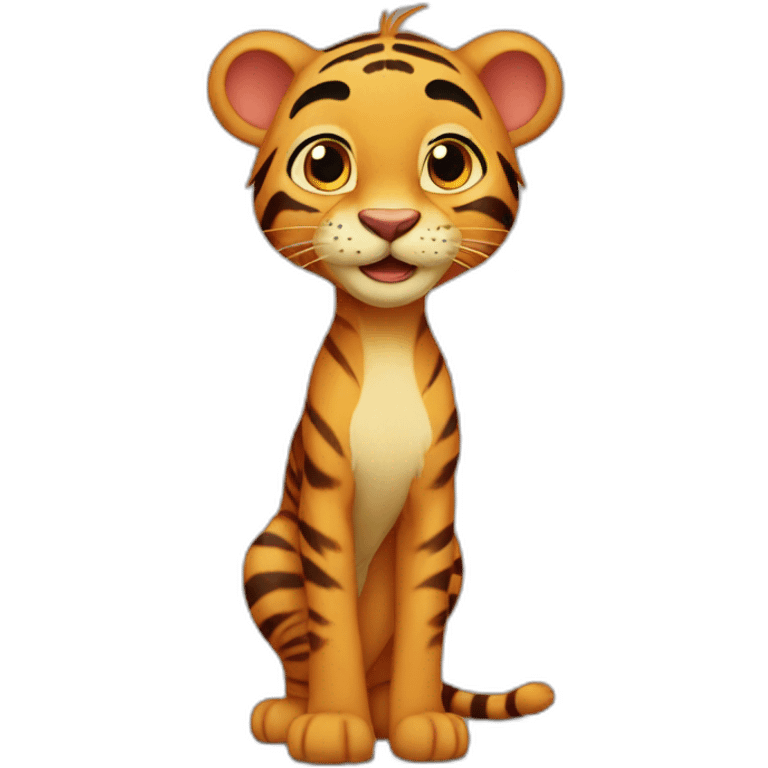 tigga from winnie puh emoji