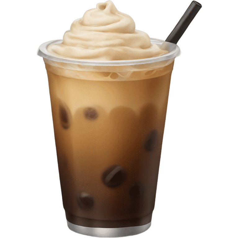 Iced coffee emoji