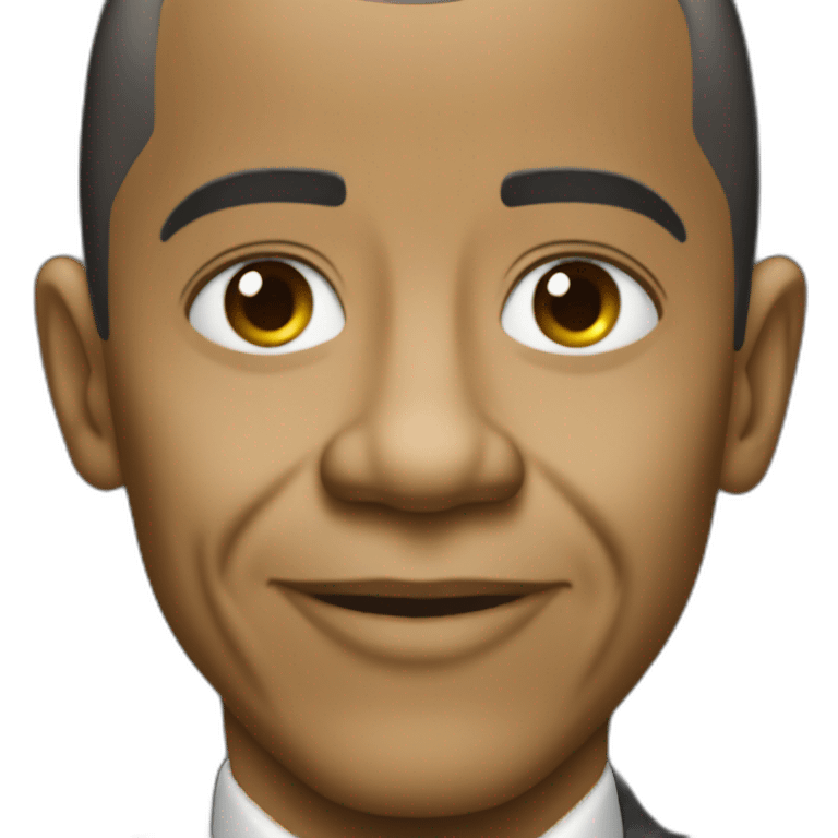 barak Obama face emoji emoji