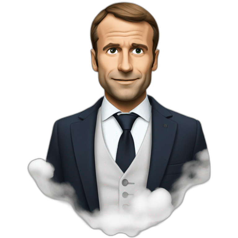 Macron smok emoji