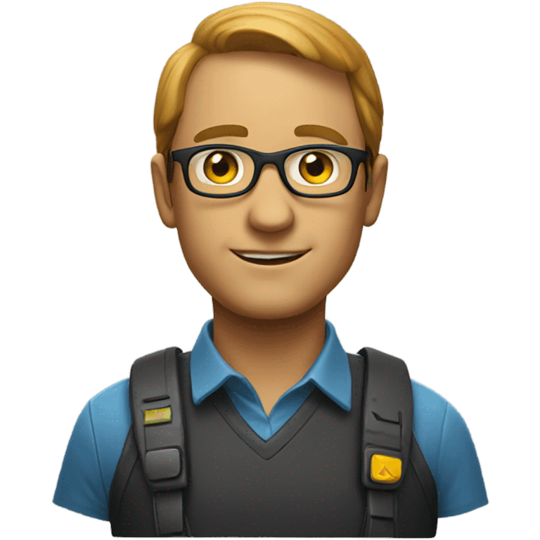 Microsoft nerd emoji