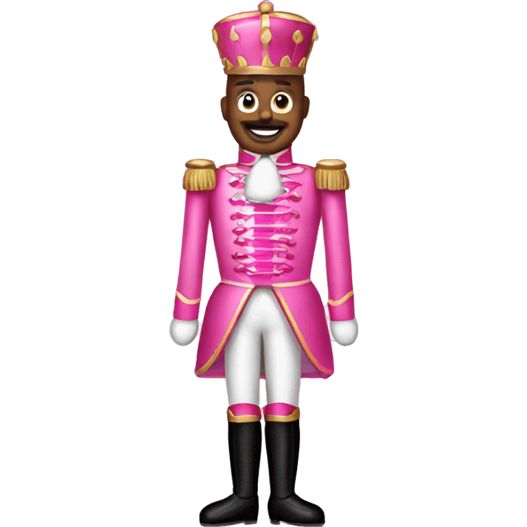 Pink nutcracker  emoji