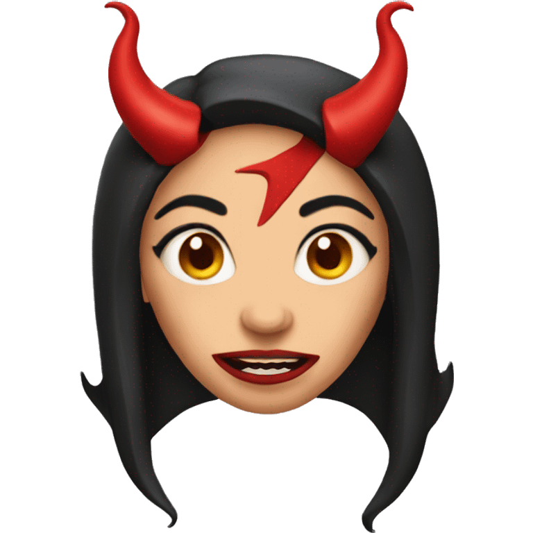 devil woman emoji