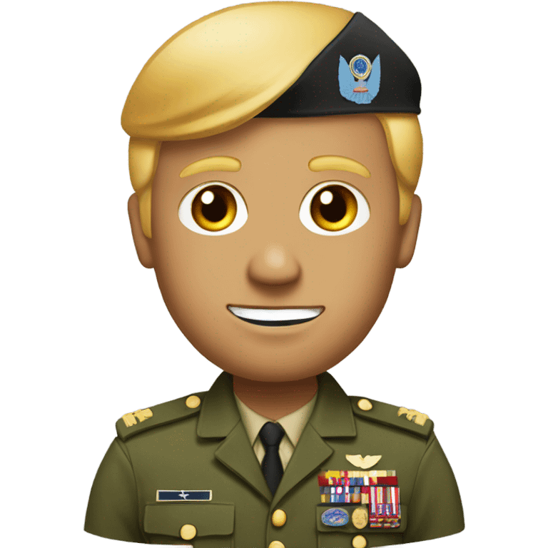 Soldier trump emoji