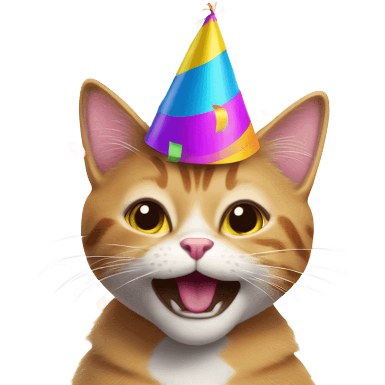 Cat celebrating emoji