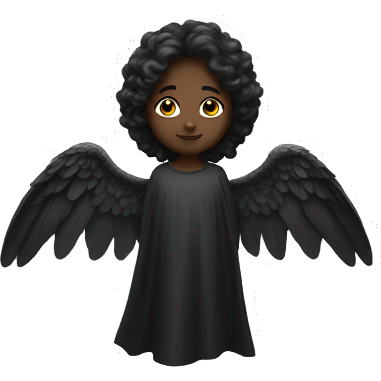 black angel wings emoji