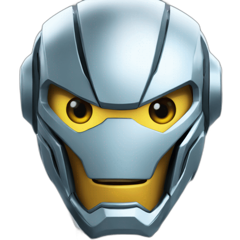 Steel the robot from the animated series "Max Steel Reboot" emoji