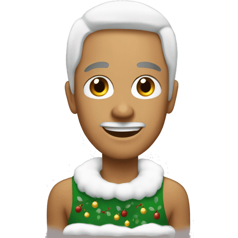 white christmas  emoji