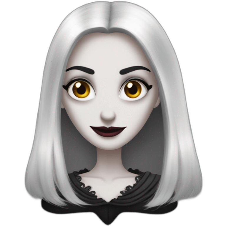 Fétide Addams en femme emoji