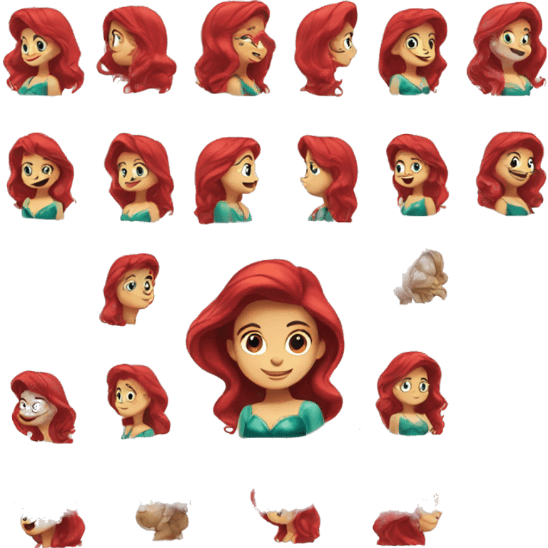 Ariel  emoji