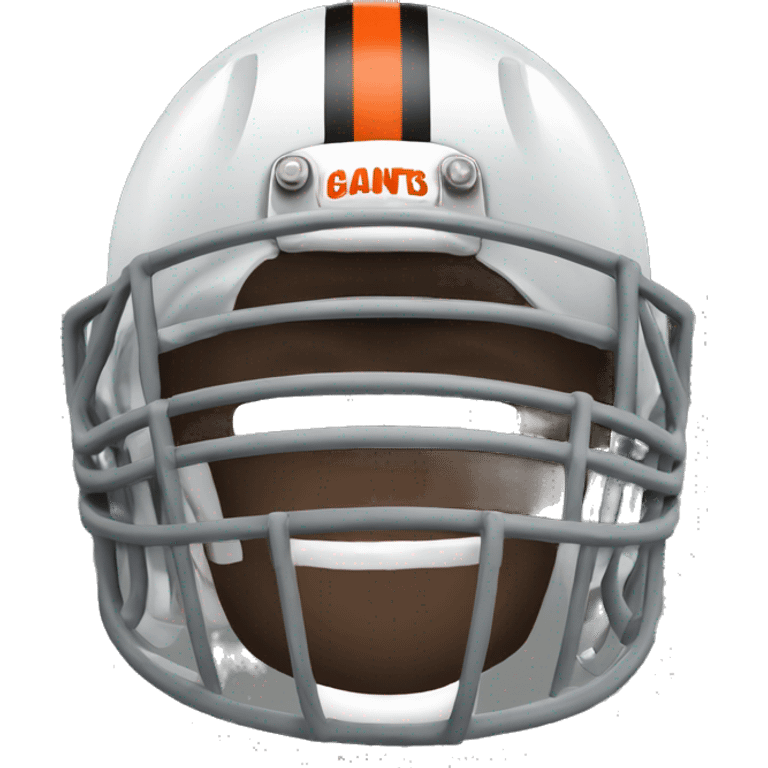 Giants football helmet emoji