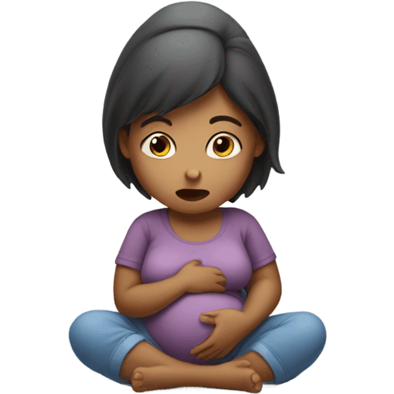 Pregnancy tiring emoji