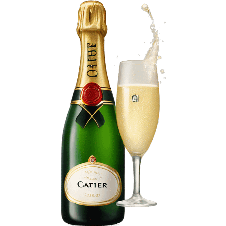 Cartier champagne  emoji