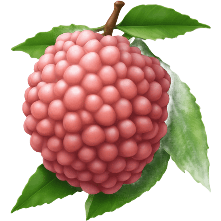 Lychee emoji