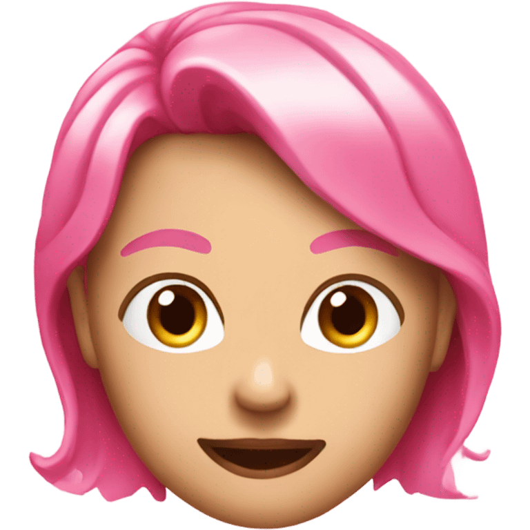 make me an emoji that looks just like the 🔥 but pink emoji