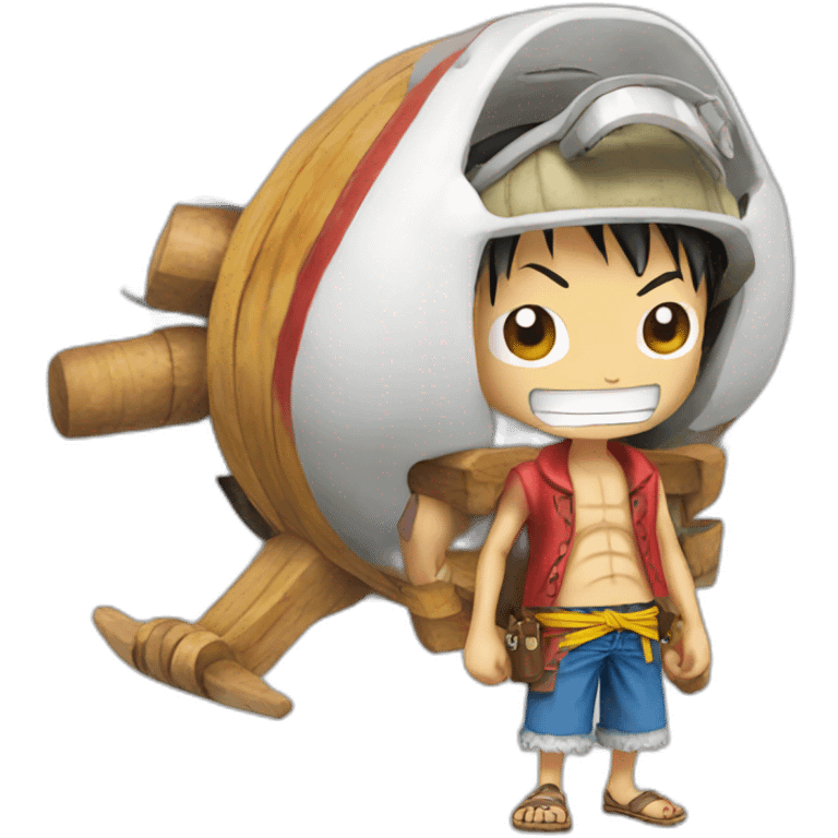 luffy-eat-chopper emoji