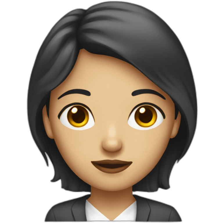 Psycologist girl emoji