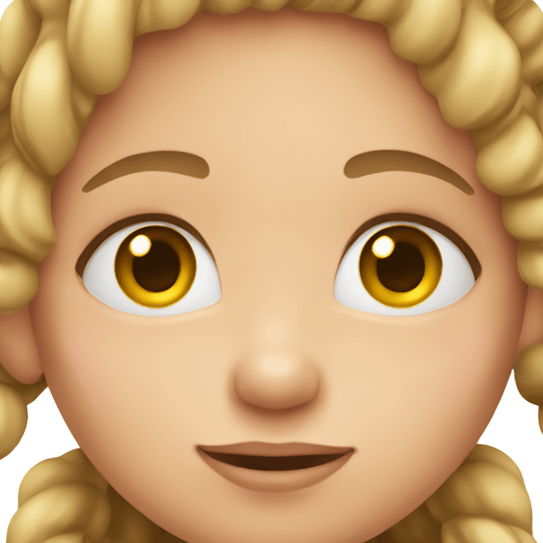 Girl with hearing aids emoji