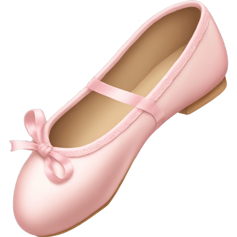 Pale pink ballet shoes emoji