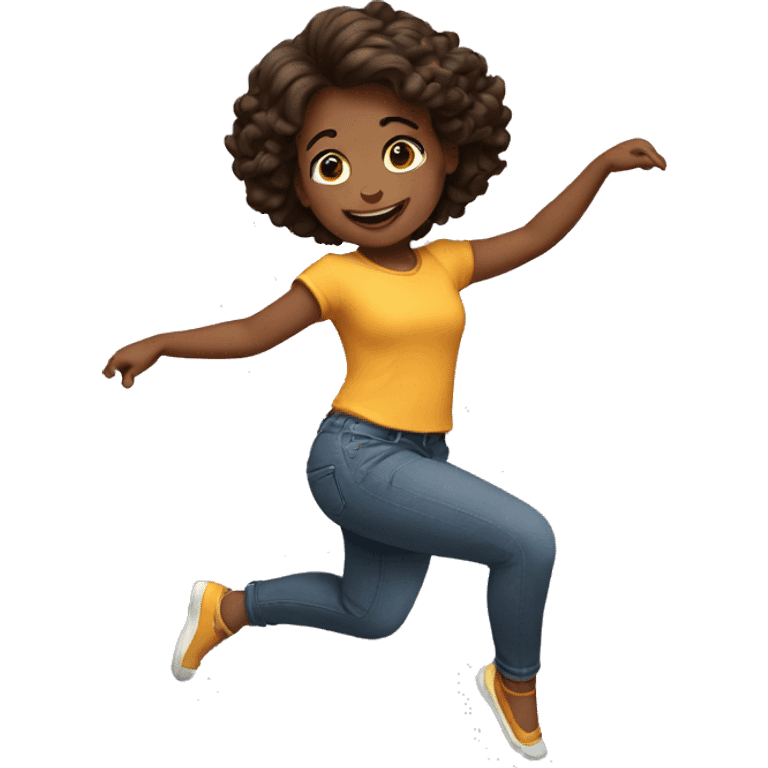 Girl dancing  emoji