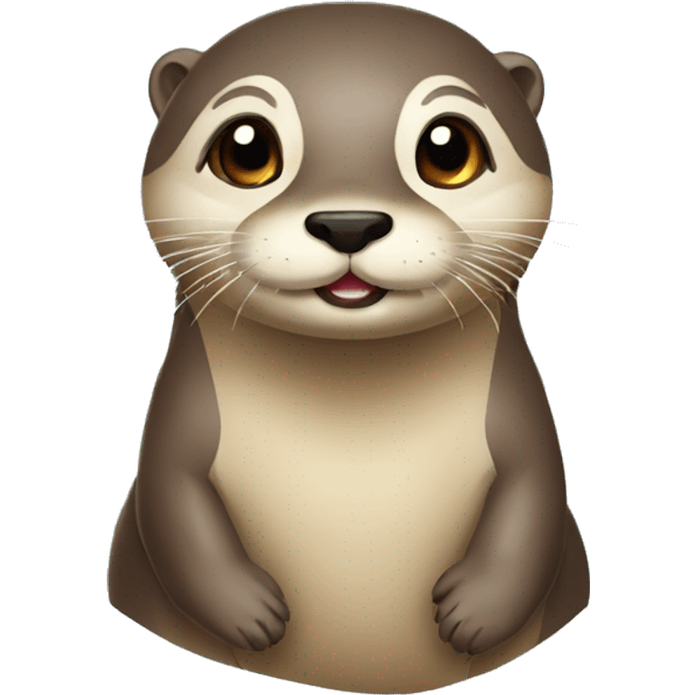 loutre qui d'endore emoji