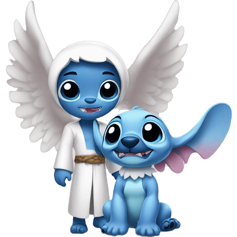 Angel & Stitch  emoji