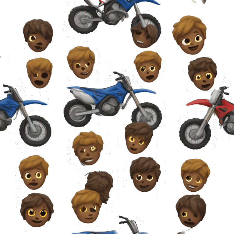 Dirtbike emoji