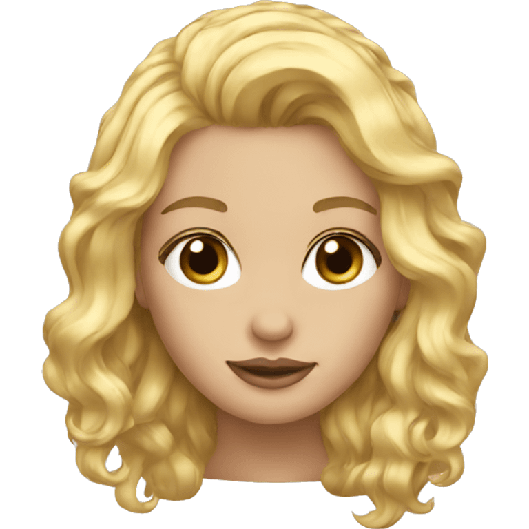 BLONDE HAIR  emoji