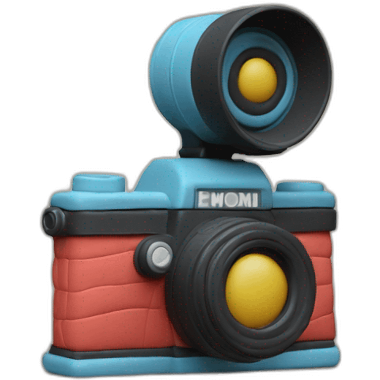 Plasticine Film Camera emoji