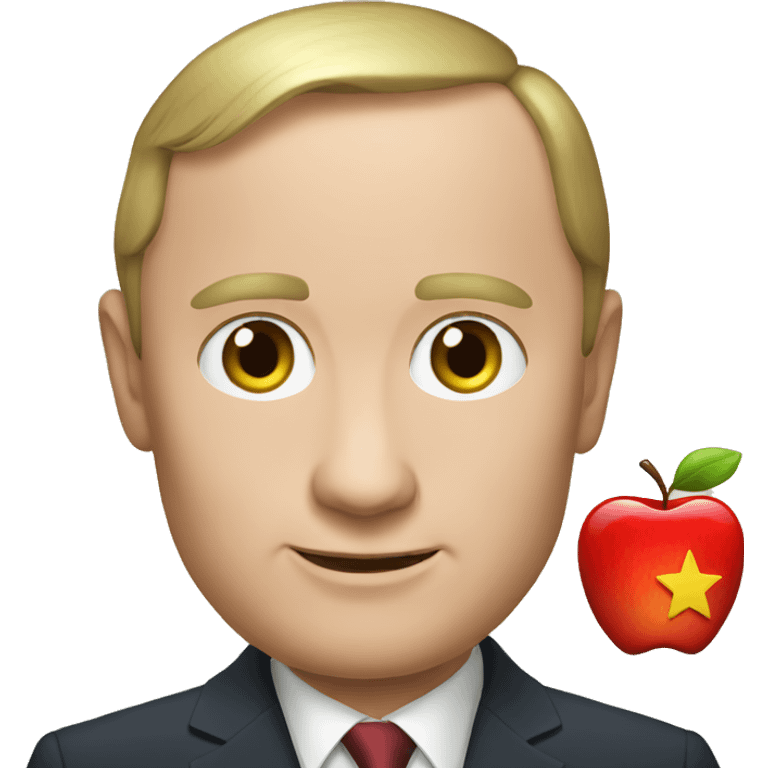 putin and apple  emoji