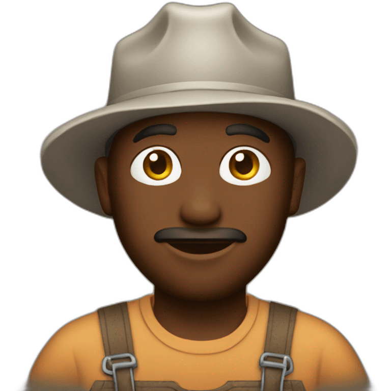 FARMER'S OVERALL  emoji