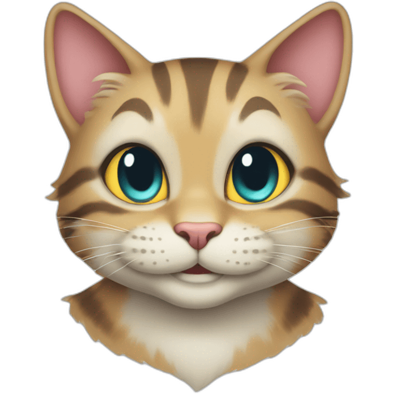 grin cat Alice wonderland emoji