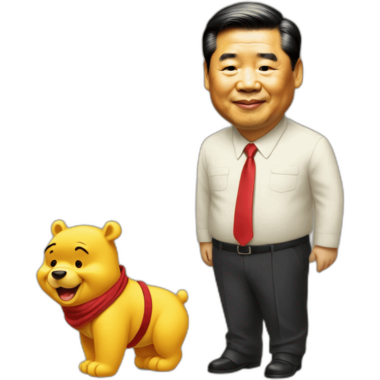 Xi jinping + winnie the pooh emoji