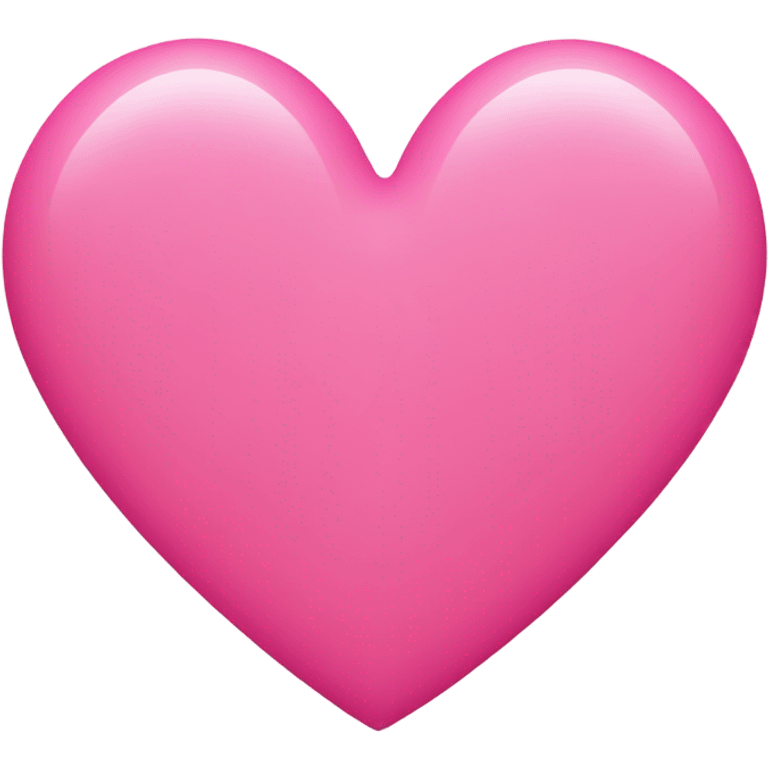 Pink heart emoji