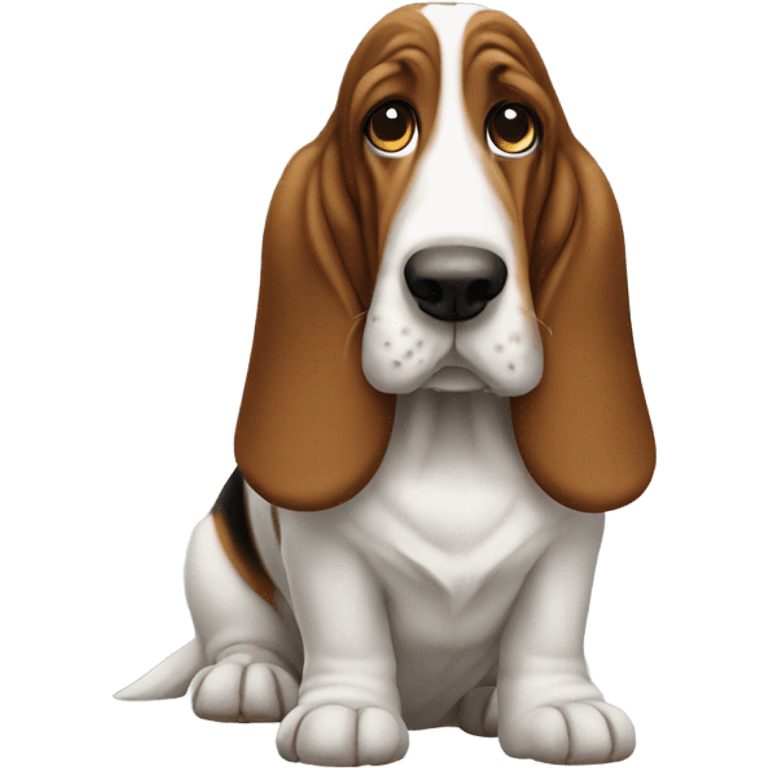 Basset hound emoji