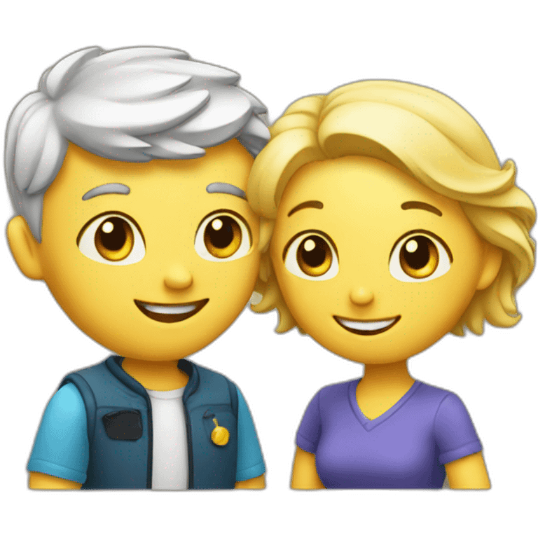 couple with prize emoji