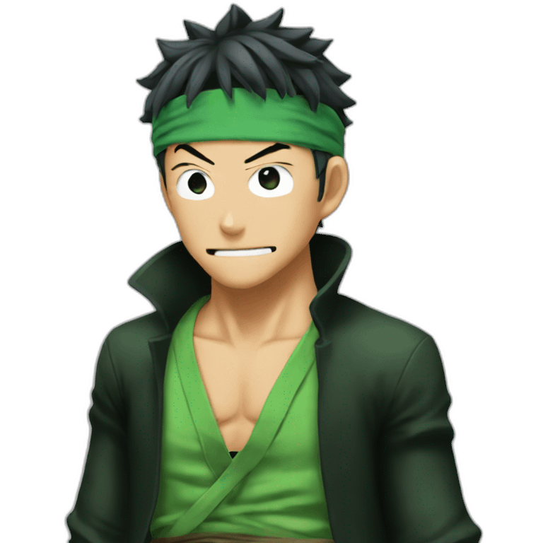 Zoro from one piece emoji