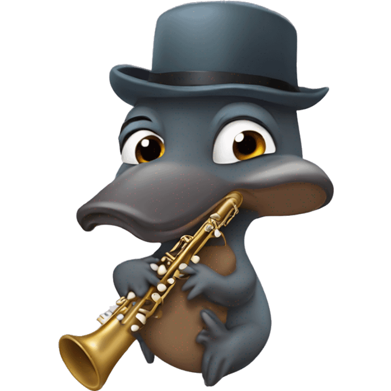 Oboe platypus emoji