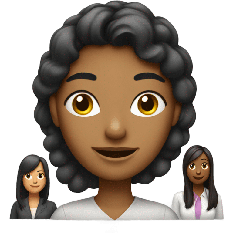 Women named Karen talking to the manager emoji